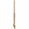 Ekena Millwork Saratoga Timber Gable Bracket, Western Red Cedar, 96"W x 44"H x 1 1/2"D x 3 1/2"F, 11/12 Pitch GBW096X44X0204SAR00SWR - alternate 5